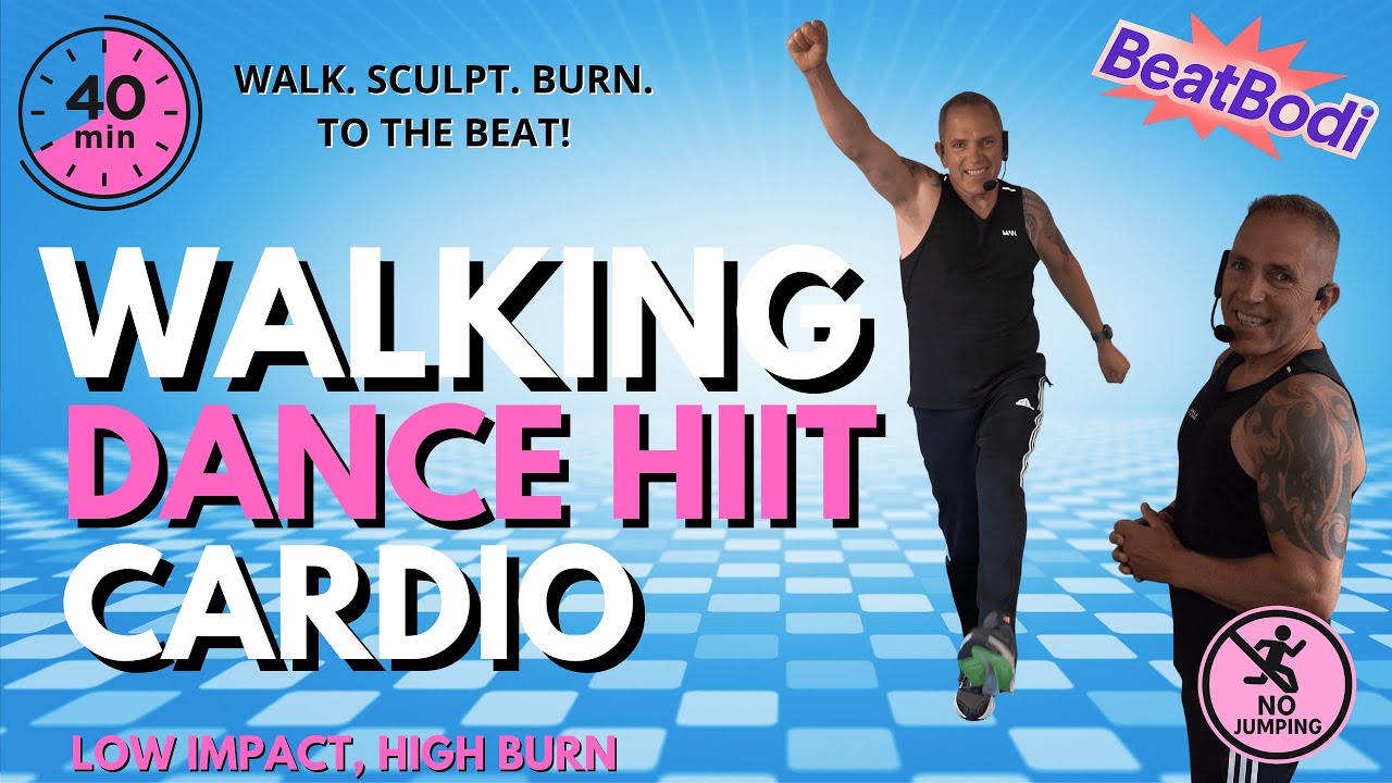 Walk Your Way to Fitness: A 40-Minute Low Impact Dance HIIT Workout