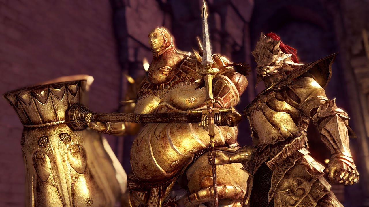Ornstein & Smough Intro But With Fall Damage Activated