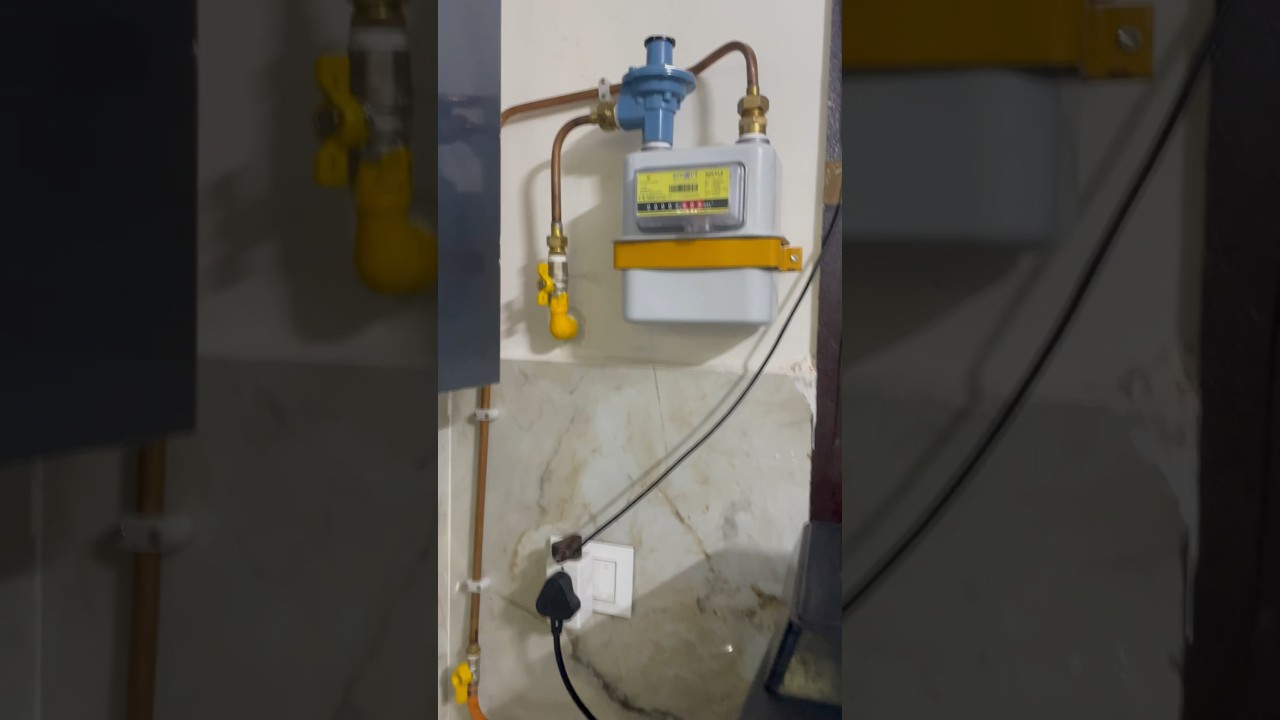 Gas pipe line Connection|IGL Gas Meter