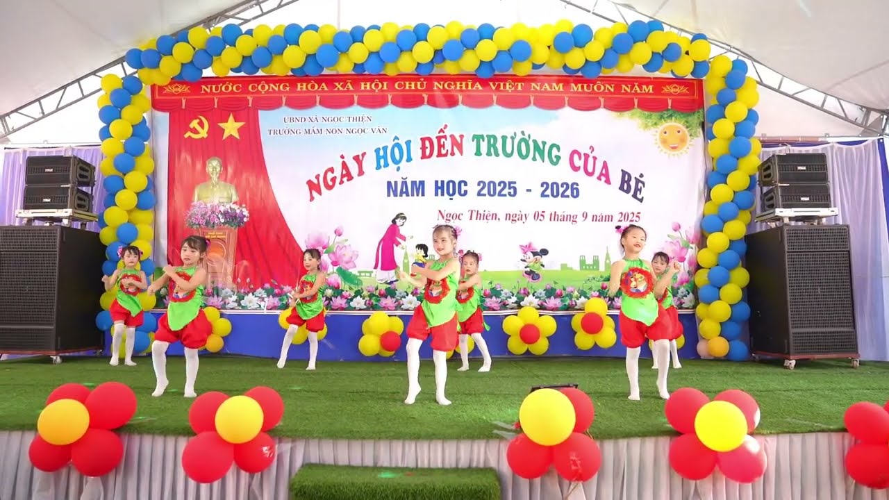 Trường MN Ngọc Vân nhiệt liệt chào mừng năm học mới 2025-2026