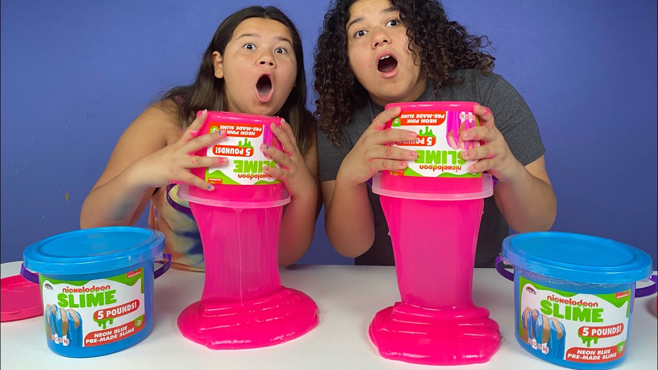 FIX THIS 5 POUND BUCKET OF STORE BOUGHT SLIME CHALLENGE!!