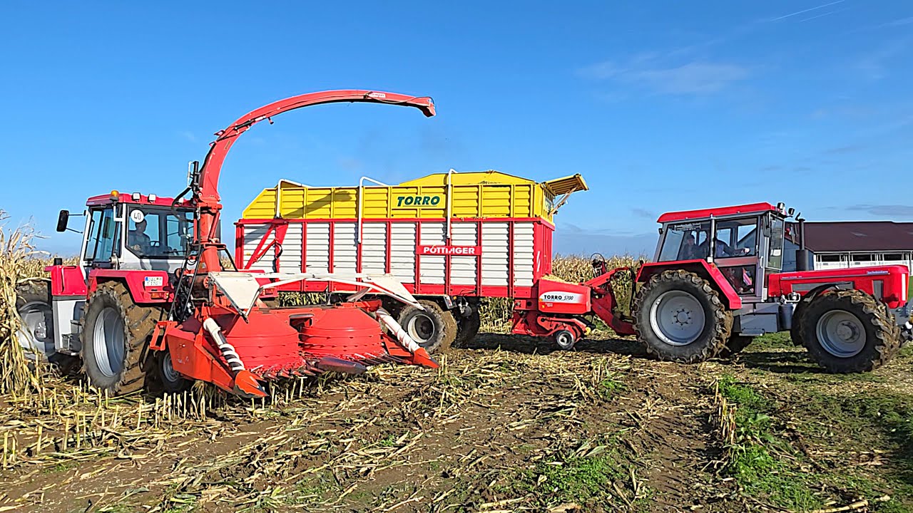 Schl&uuml;ter Euro Trac 1700 LS aktiv bei Maissilage mit 4 x weiteren Schl&uuml;ter wie Super & Special 2025!