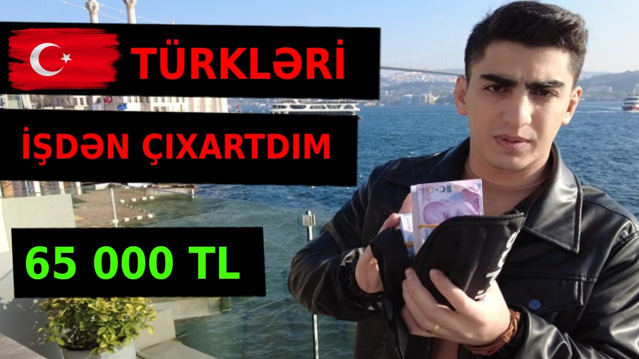 İNSANLARA PUL TƏKLİF EDİB - İŞDƏN ÇIXARTDIM!