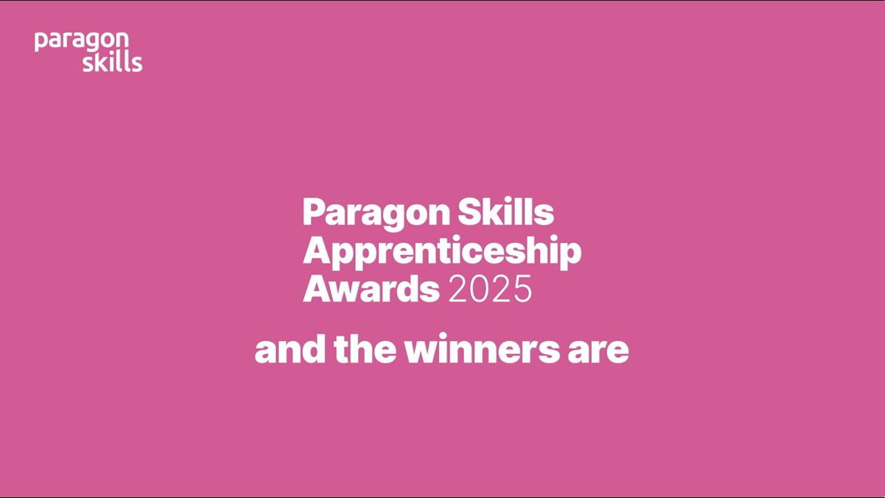 The Paragon Skills Apprenticeship Awards - and the winners are