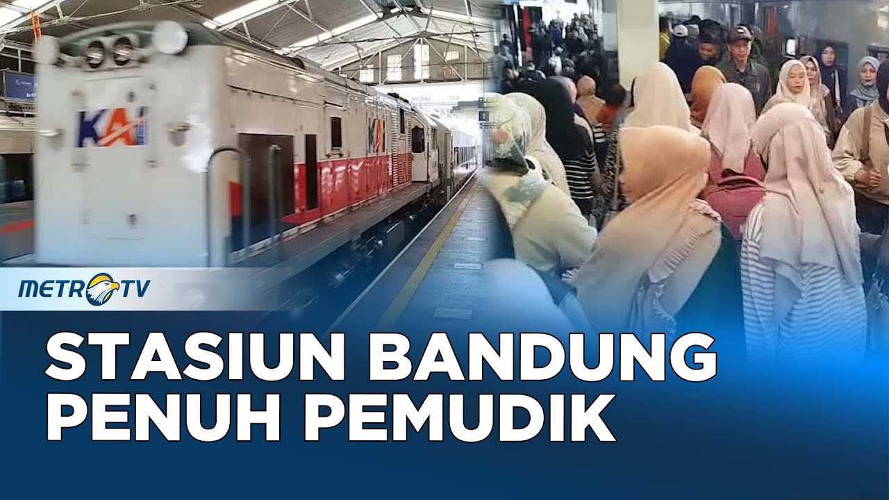 Stasiun Bandung Padat Pemudik, PT KAI Tambah Perjalanan Kereta!