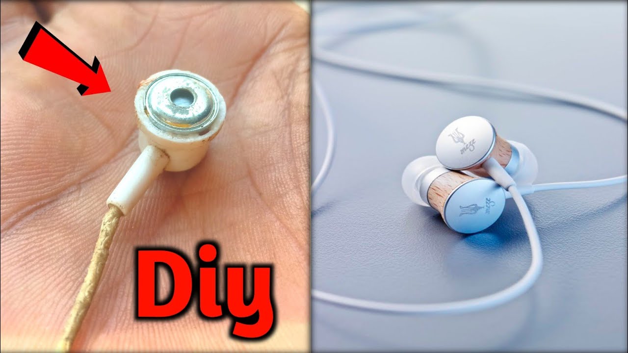 repair powerful bass earphones at home | earphone one side not working | how to make a earphone