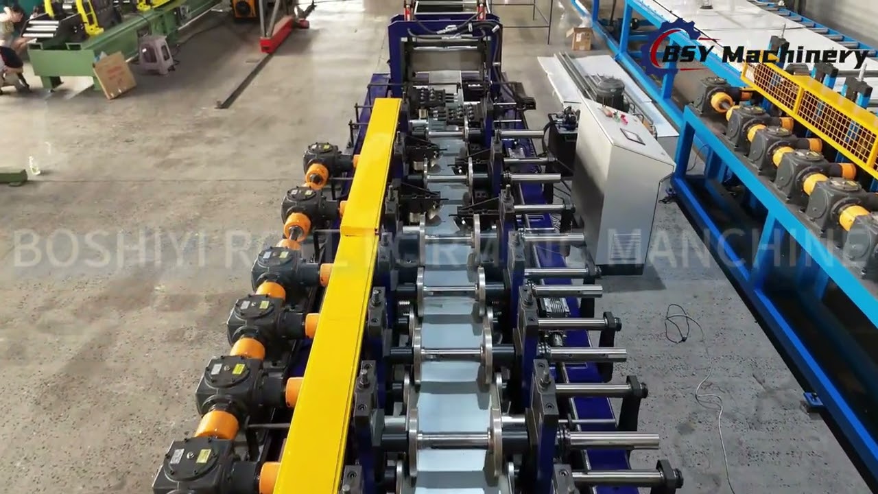 C55 cable tray machine