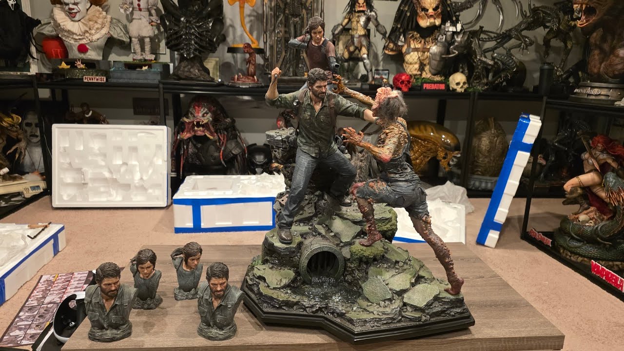 Prime One last of Us 1/4 scale statue unboxing
