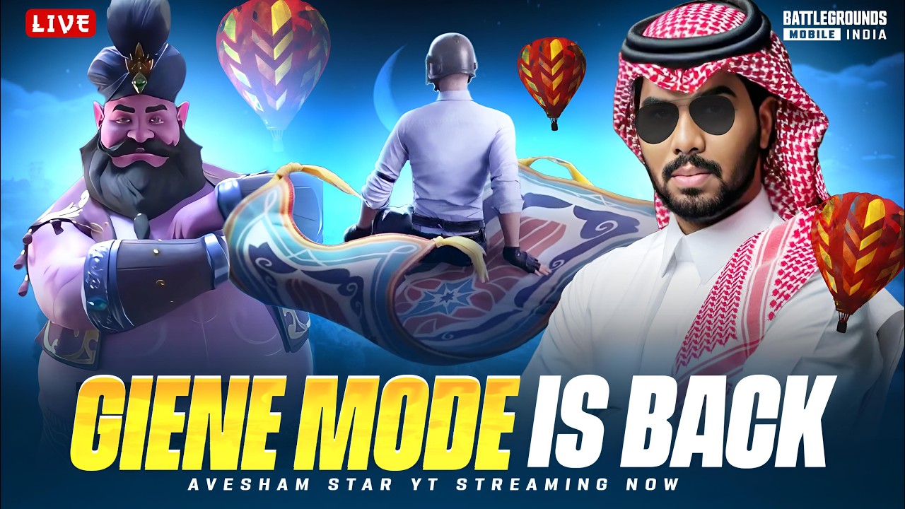 Genie  mode is back mawaluu lets mingifiing the lobbeis | BGMI 🔴live | #bgmi #bgmilivestream