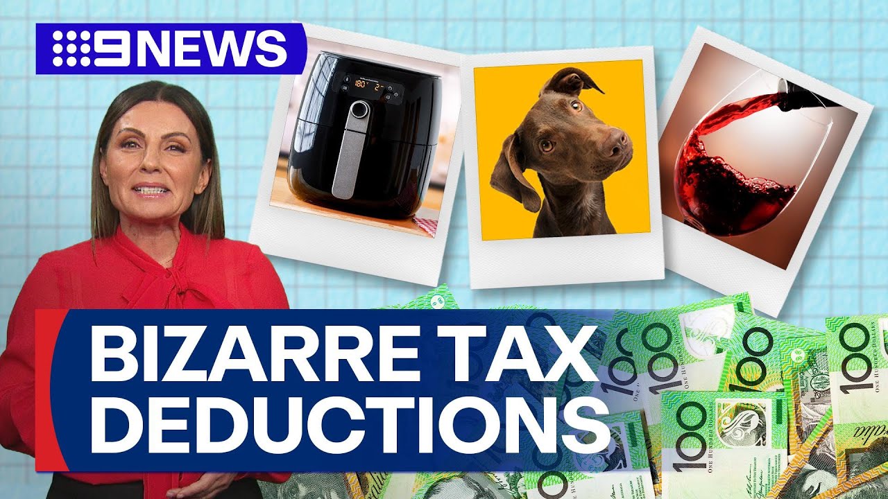 Most bizarre tax deductions ruled out by the ATO | 9 News Australia
