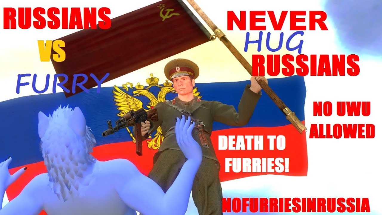 Russians killing a furry