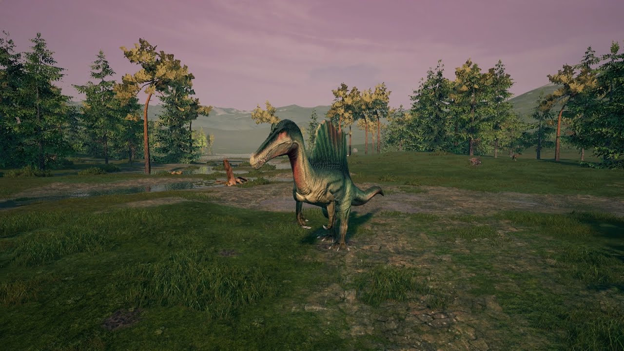 Path of Titans / Spino vs Deinosuchus (MOD) #dinosaur #pathoftitans #gaming #dinosaurier #pvp #games