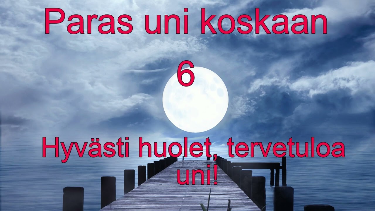 Meditaatio nukahtamiseen | Hyvästi huolet | Paras uni koskaan (6)