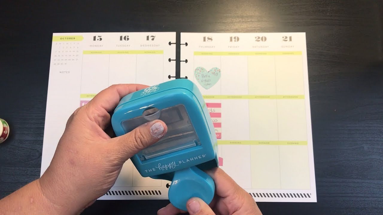 Планируйте вместе со мной &mdash; дырокол 365 Create Happy Planner