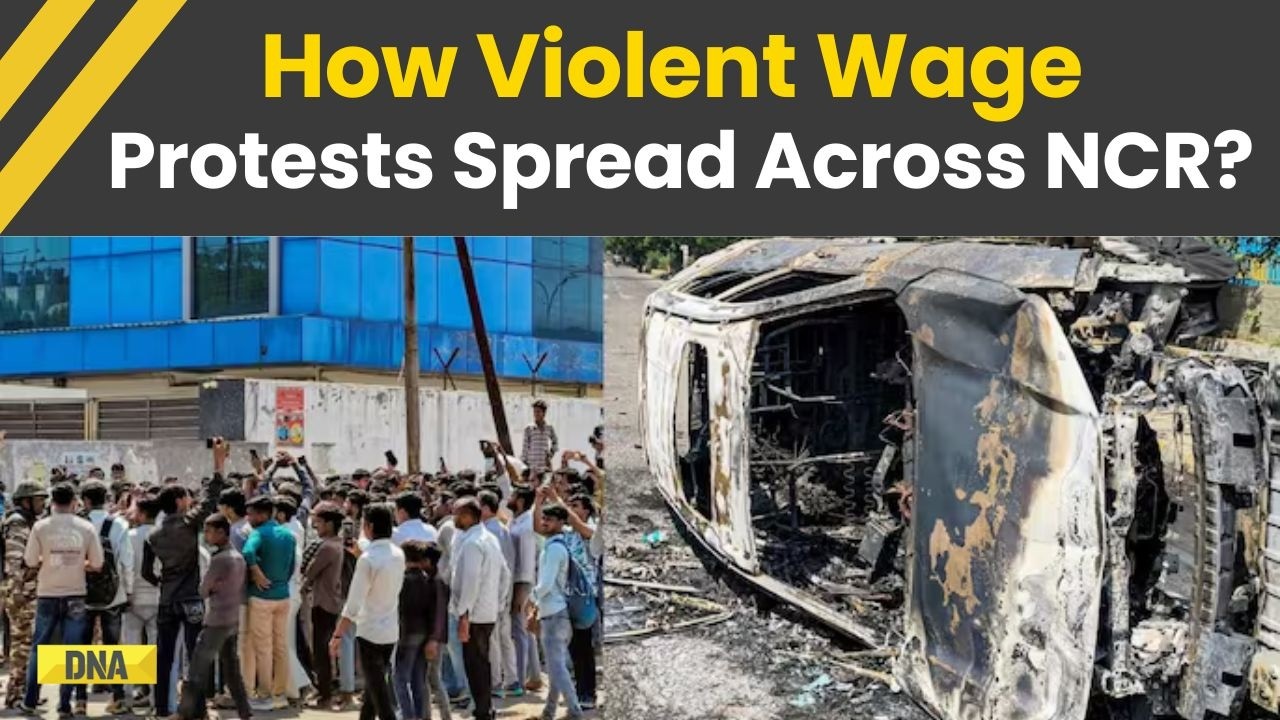 Noida News: How Wage Protests Escalated Into Violence Across Gurugram To Noida | Noida Protest