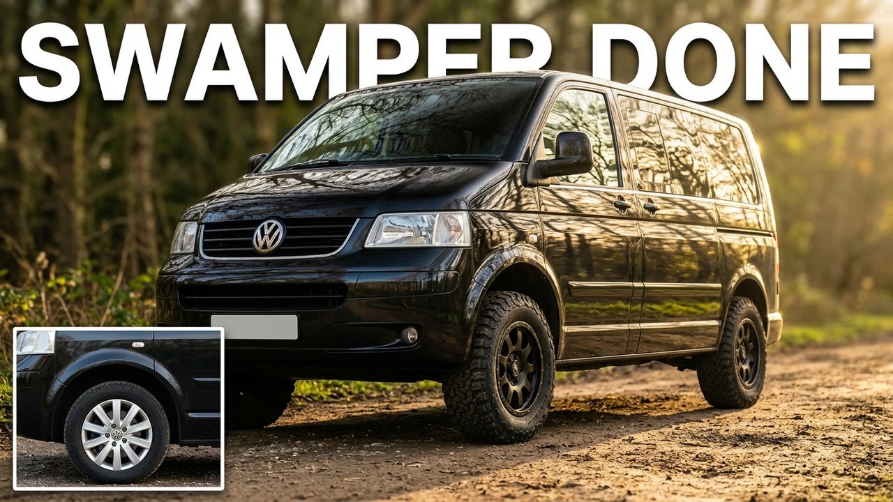 Как поднять подвеску VW T5 (с ограниченным бюджетом)