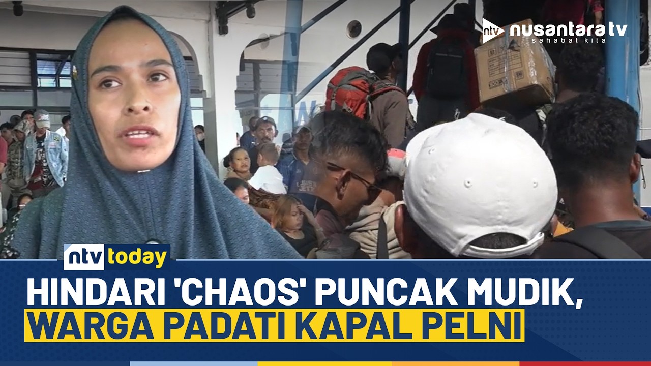 Arus Mudik Idul Fitri 1447 H: Warga Maluku Utara Pilih Berangkat Lebih Awal | NTV TODAY