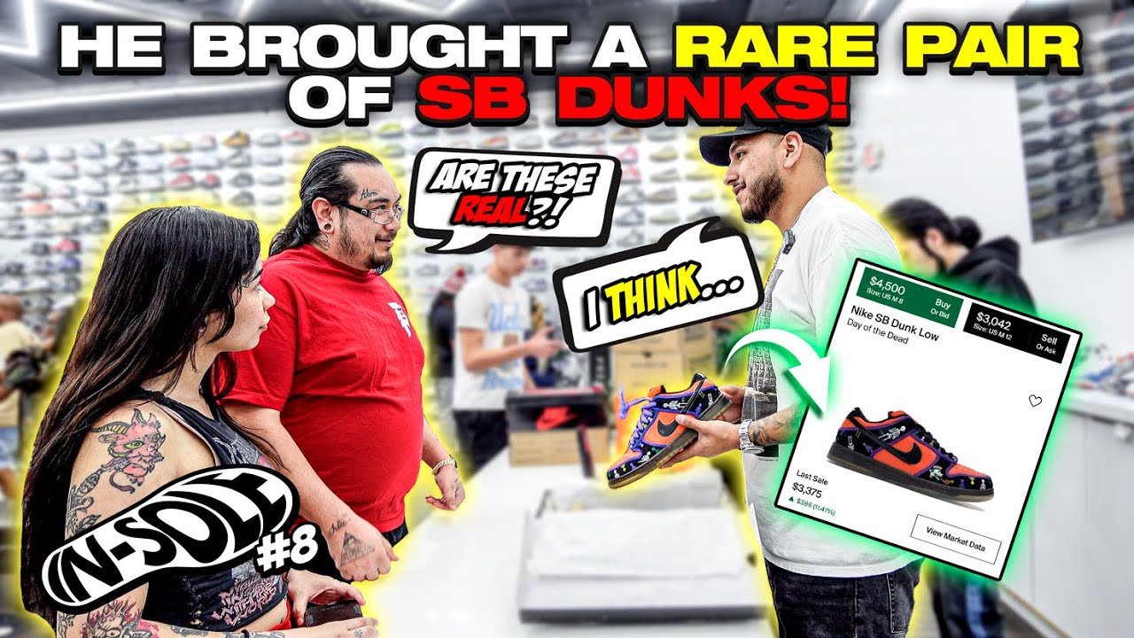 HE BROUGHT GRAIL NIKE SB DUNKS TO THE SHOP! | IN-SOLE EPISODE 8