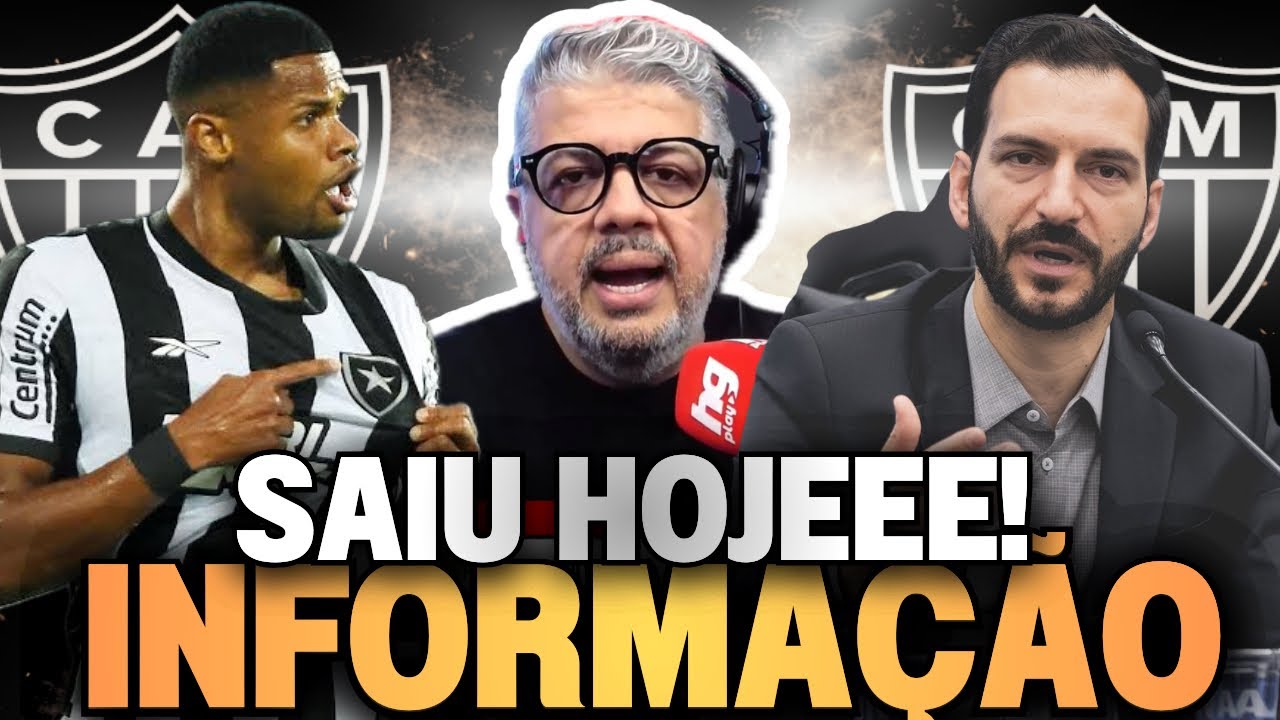 ATLÉTICO HOJEE! HG TRAZ INFORMAÇÕES IMPORTANTES DO GALO A RESPEITO DE JÚNIOR SANTOS | VEJA AGORA!