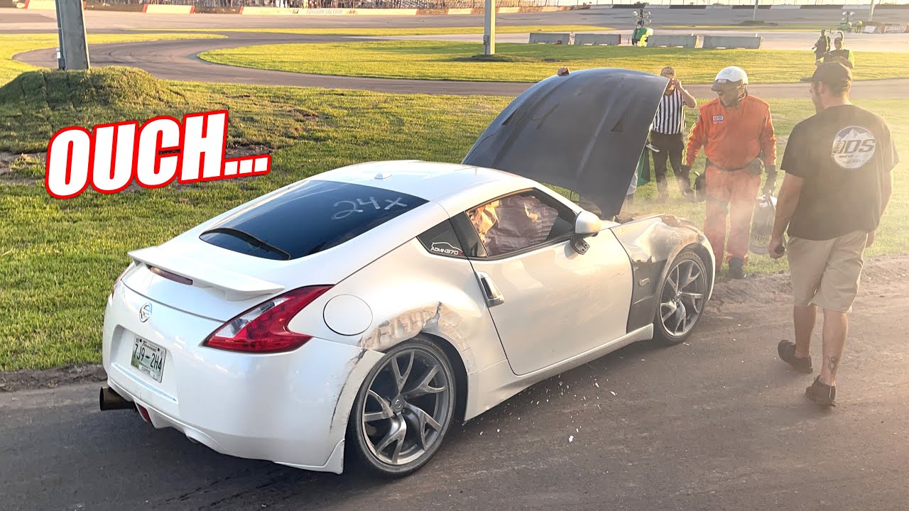 Spectator Drags at the Freedom Factory was INSANE!!! But One Car Didn't Survive...