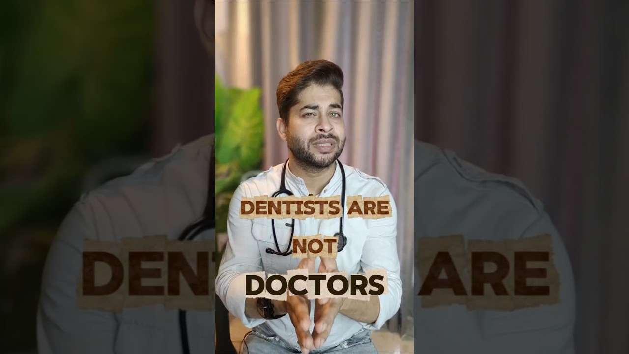 Are Dentists REAL Doctors? Let&rsquo;s End the Debate! Watch This! #dentist #healthfacts