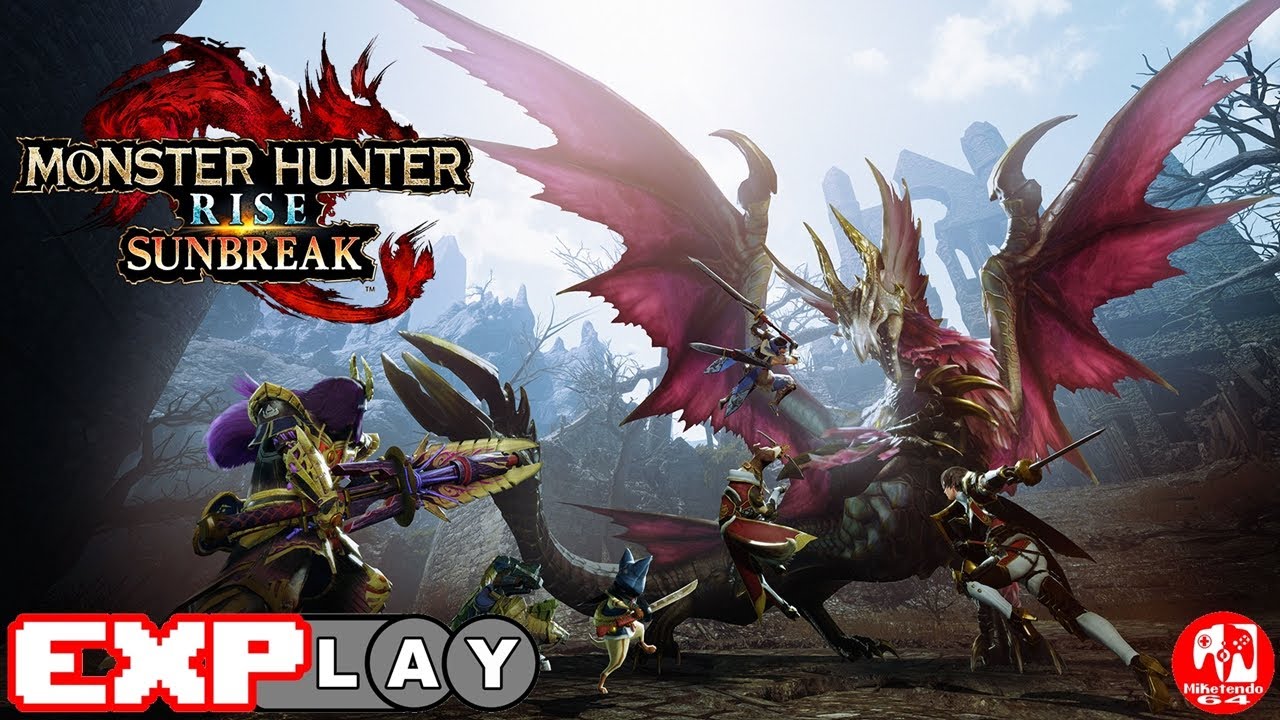 Monster Hunter Rise: Sunbreak Gameplay (Nintendo Switch)