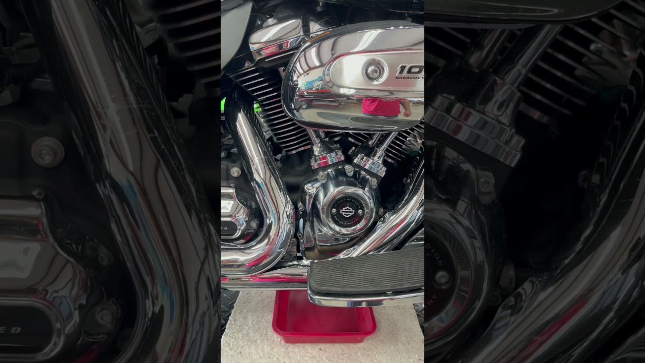 Easy M8 oil sumping test