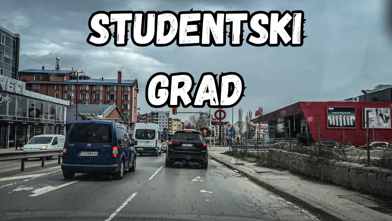 ⁴ᴷ⁶⁰Ring Road to Studentski Grad | Sofia, Bulgaria 🚗🌆