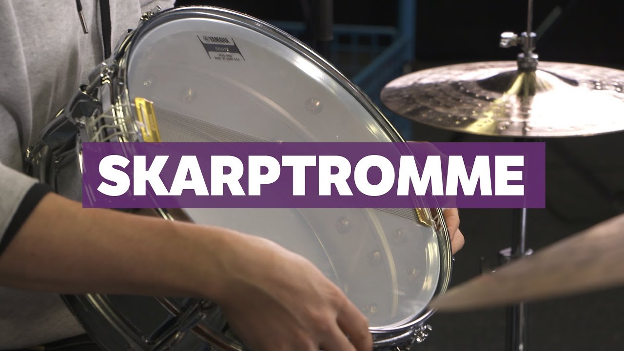 Trommesett: Skarptromme