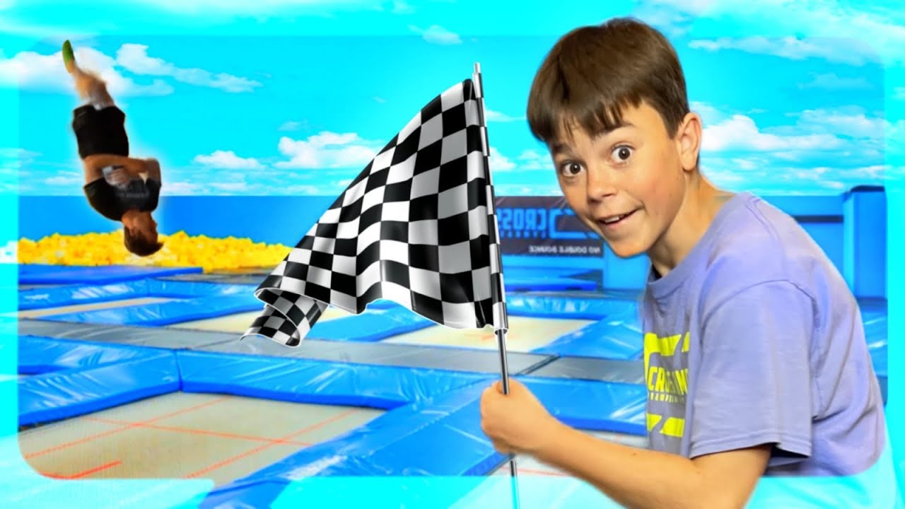 GAME OF FLIP RACE!!! *nieuwe challenge* CROSS JUMPS