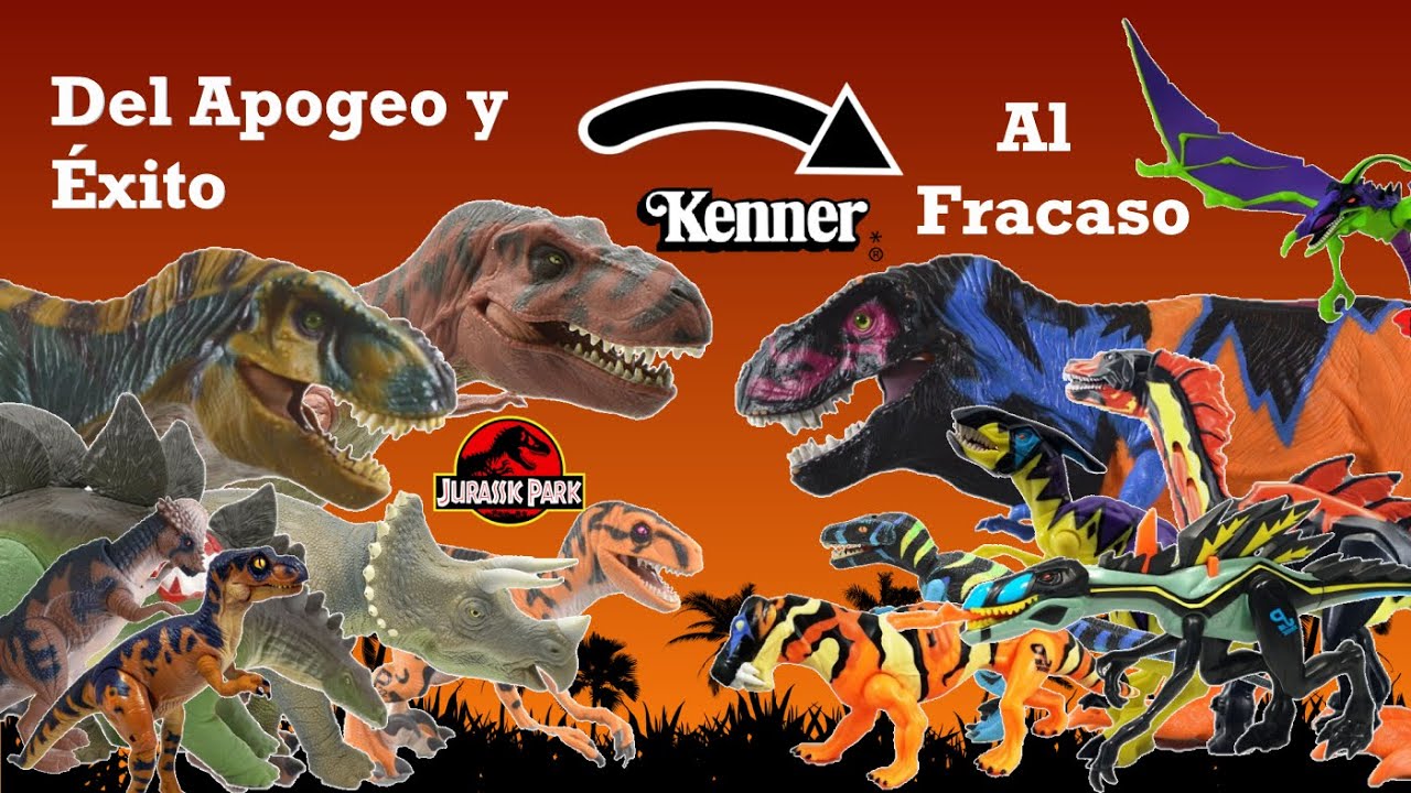 El Éxito Y Caída de Kenner Jurassic Park - Recordando la Nostalgia -