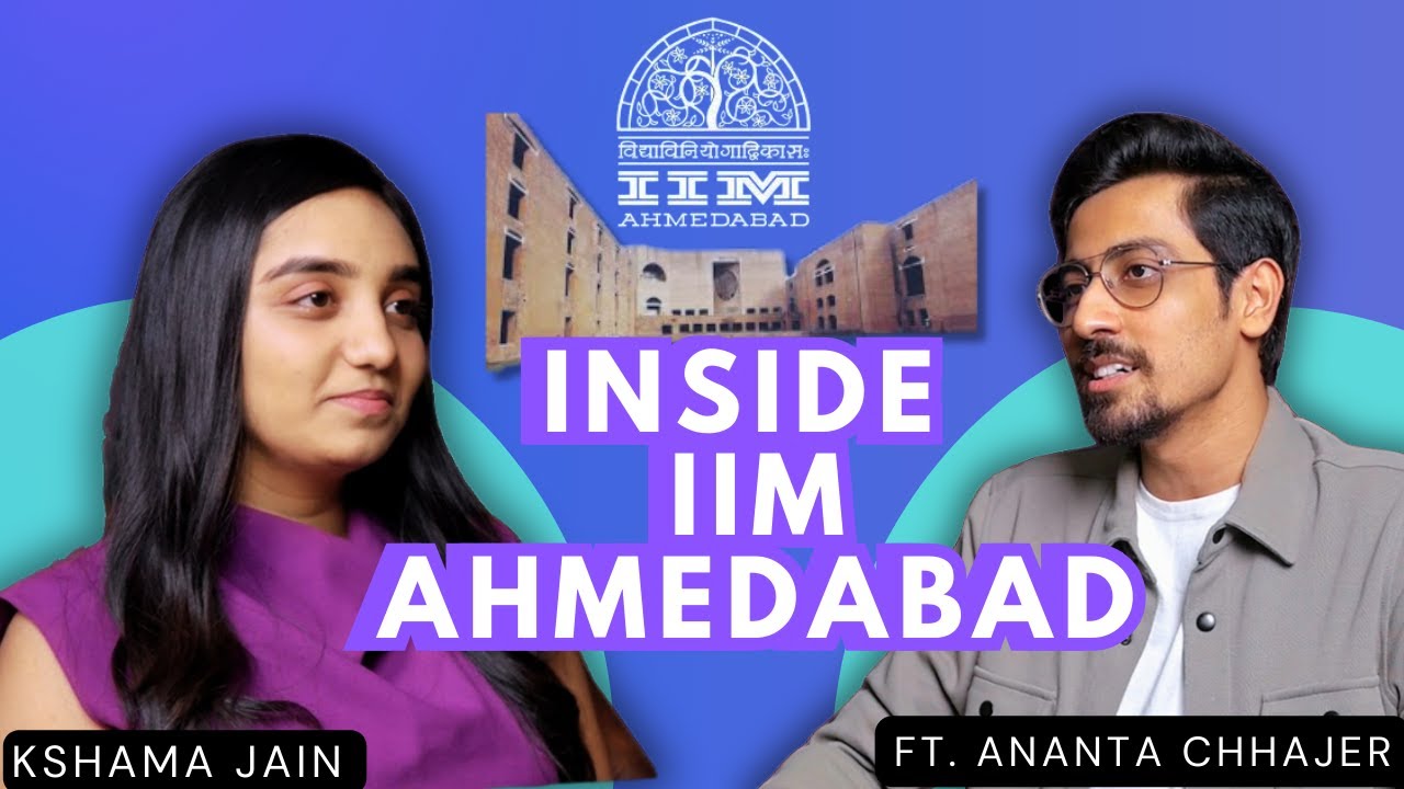 Inside IIM Ahmedabad ft. Ananta Chhajer | CAT Strategy, Campus Life & Content Creation