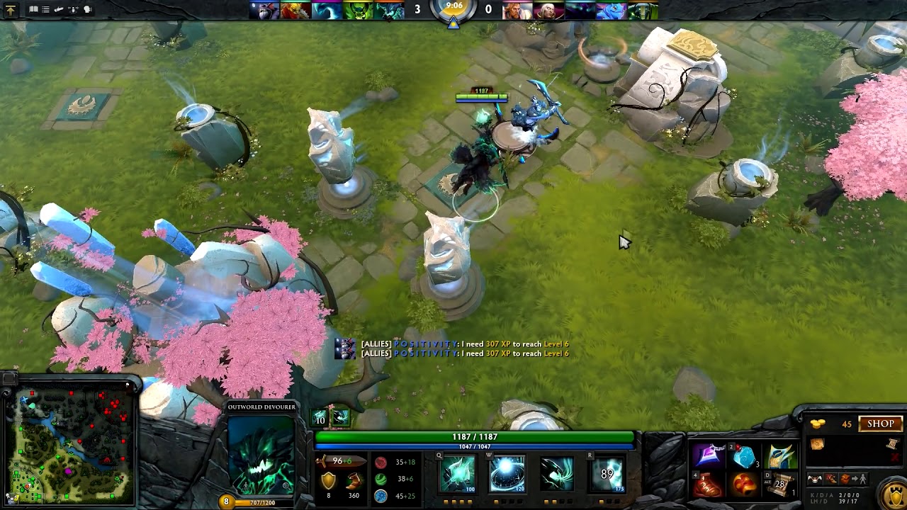 Dota 2 CHI LONG QUA Plays Outworld Devourer OD 6.86