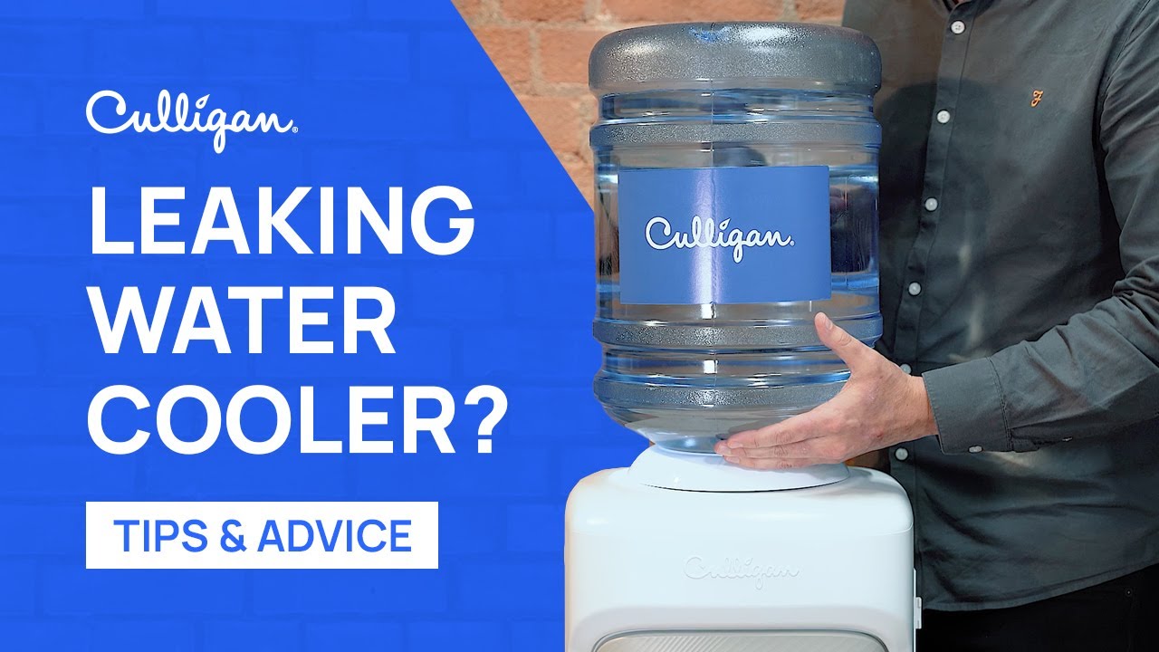 How to solve a leaking bottled water cooler | Culligan UK