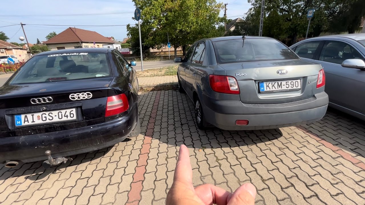 Jobb hàtra merőleges #PARKOLÁS Márk segítségével#drivinglesson #forgalmivizsga #parkolás  