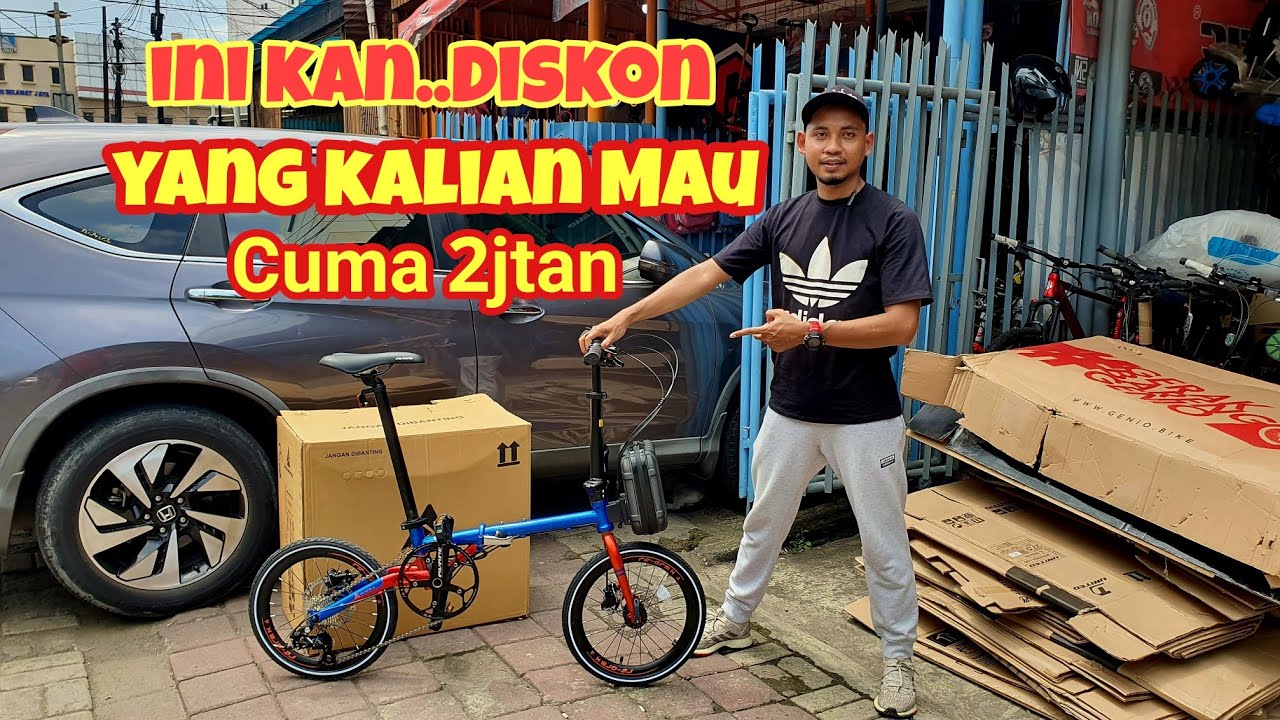 Sepeda Lipat AVAND RE ARM X Jangkrik suaranya | Siap Lawan Element Troy