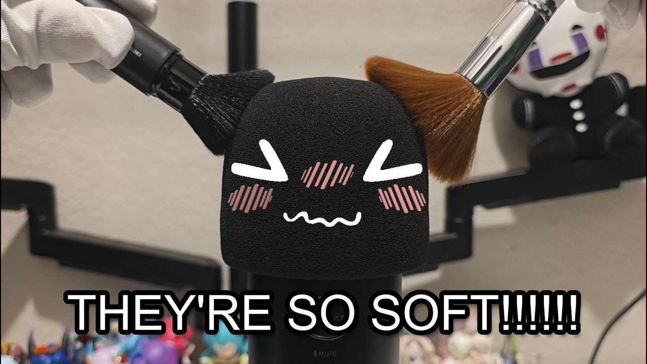 Brushing your tingly little head | NO TALKING (mic brushing)