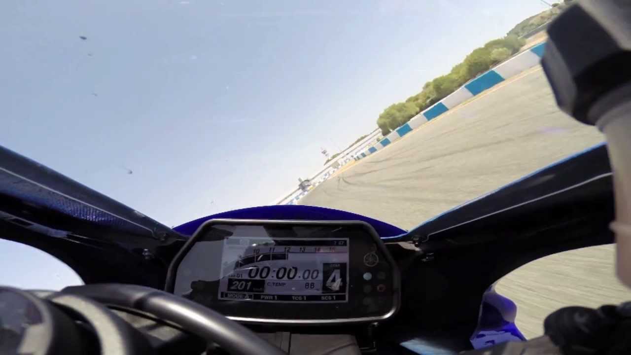 On Board lap Jerez YAMAHA R1 Jose Luis Cardoso #30