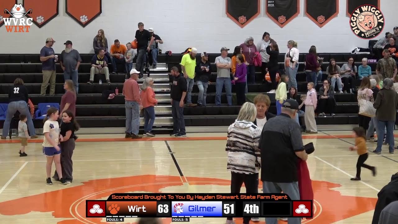 Wirt Vs Gilmer Titans Bball