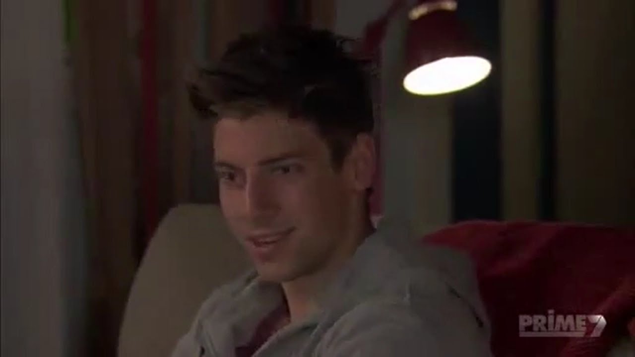 Home and Away 2014- Casey, Kyle, Andy, Josh + Irene, Sasha, Chris, Spencer scene.