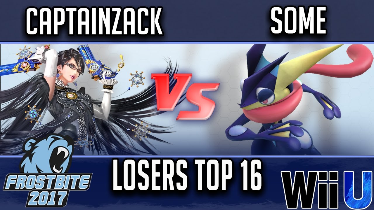 Frostbite 2017 LOSERS TOP 24 - Captain Zack (Bayonetta) vs Somé (Greninja)