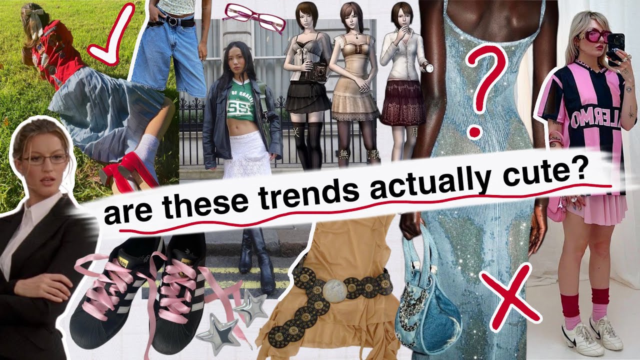 are these fashion trends actually cute?? (or have i scrolled tiktok too long)
