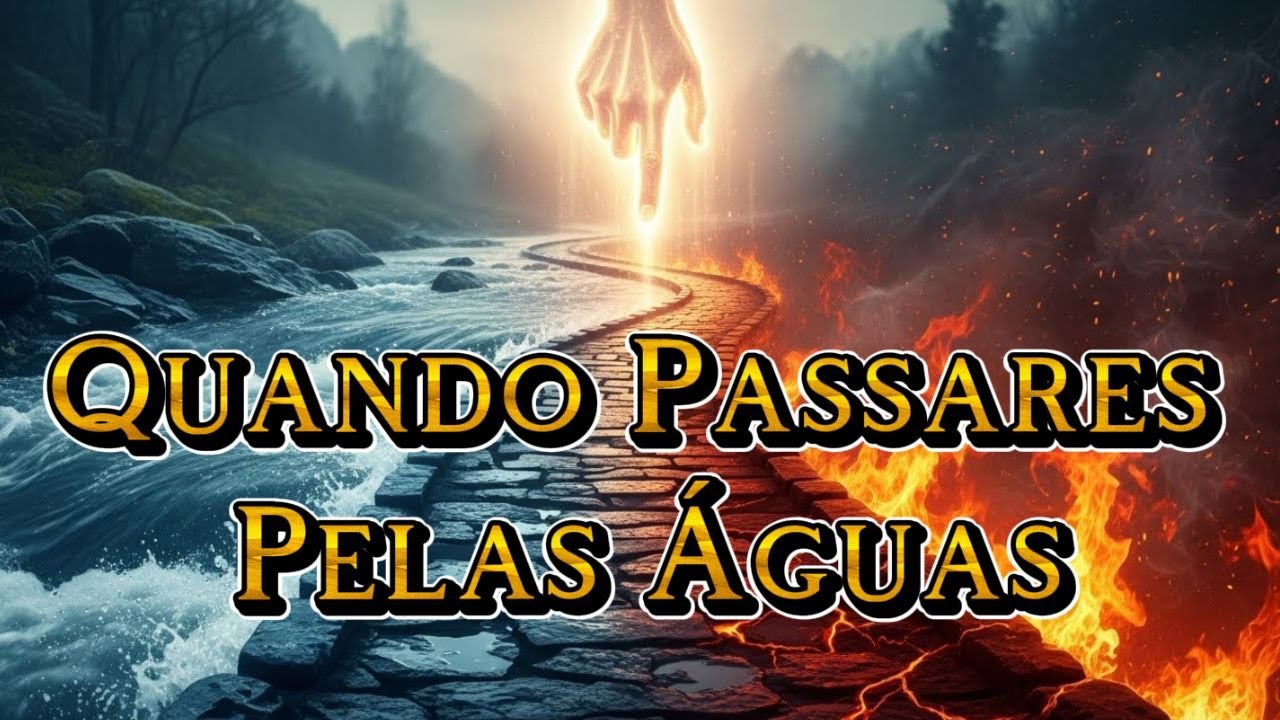 Quando Passares Pelas Águas – Uma Canção de Fé em Isaías 43.2  -Deus Está Comigo nas Águas e no Fogo