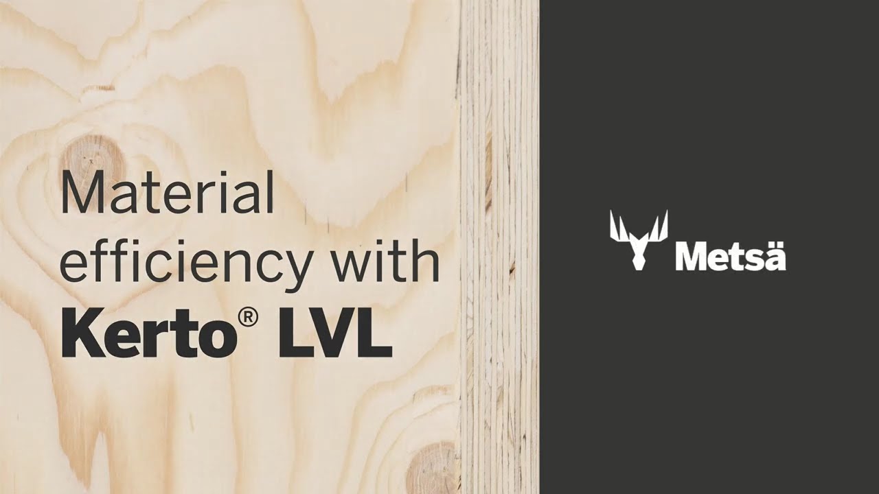 Webinar - Material efficiency with Kerto LVL