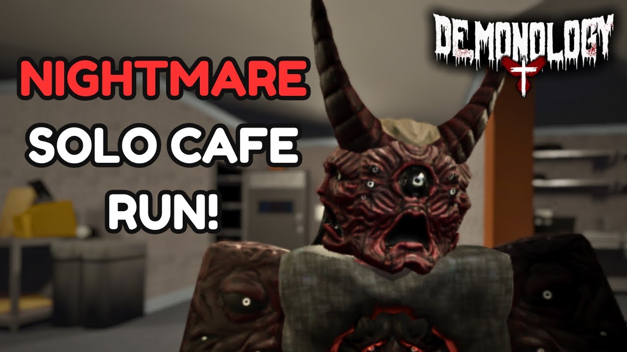 I Soloed Nightmare Cafe! | Demonology Roblox (gameplay)