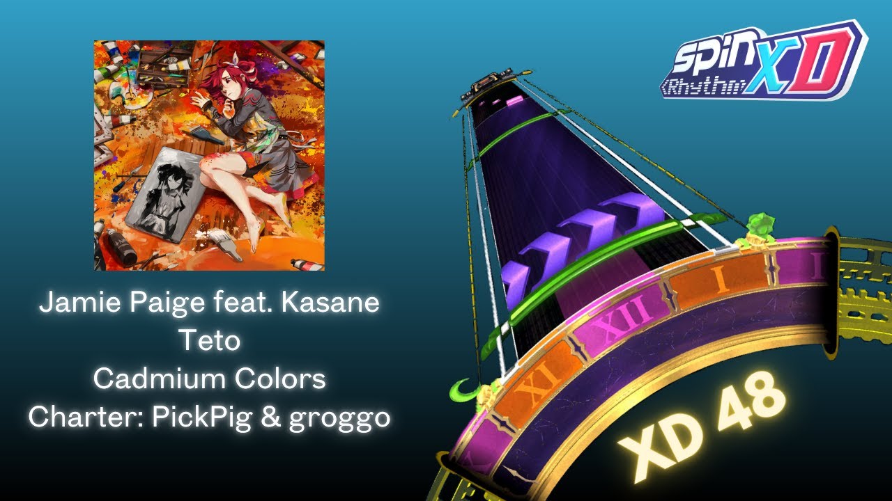 SRXD Custom: Jamie Paige feat. Kasane Teto - Cadmium Colors | Charted by PickPig & groggo