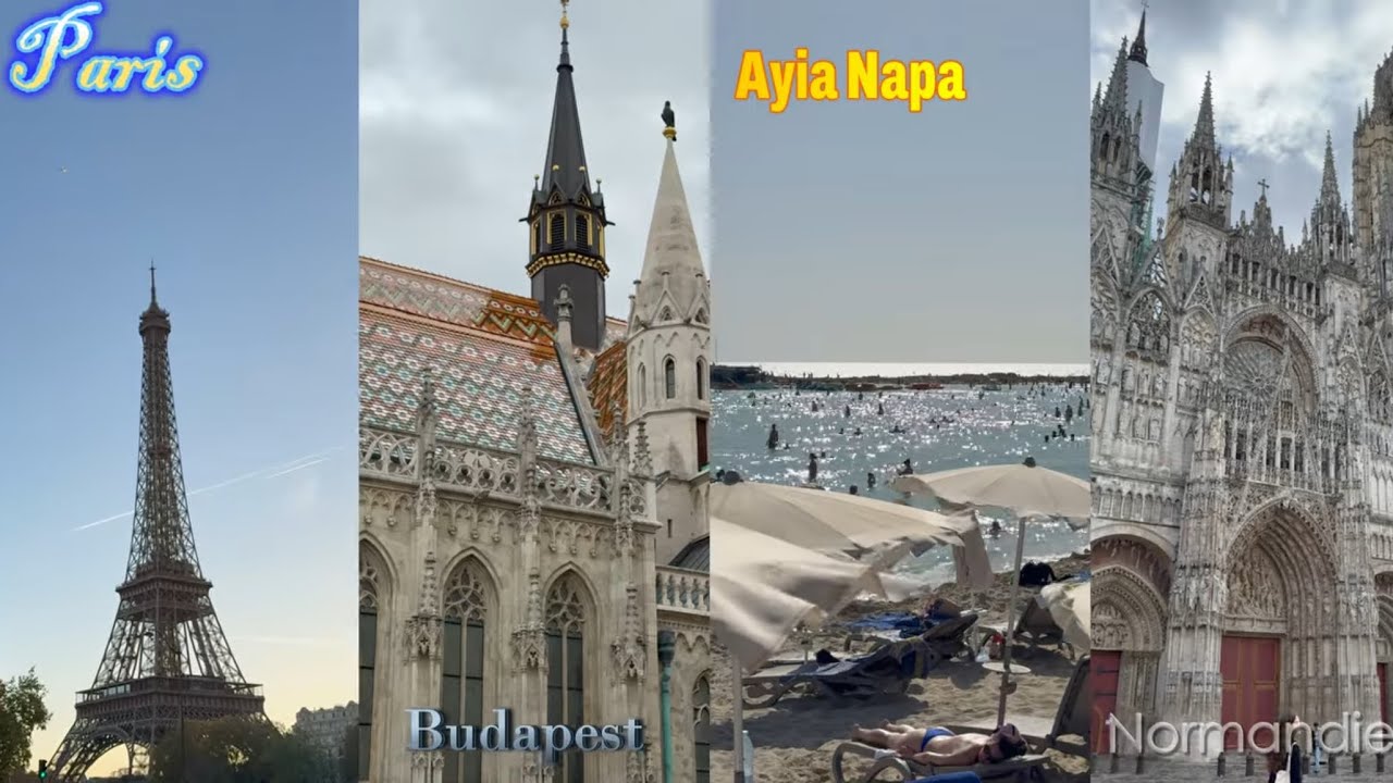 Visited Europe's wildest cities in two weeks: Paris, Budapest, Ayia Napa, Normandie.