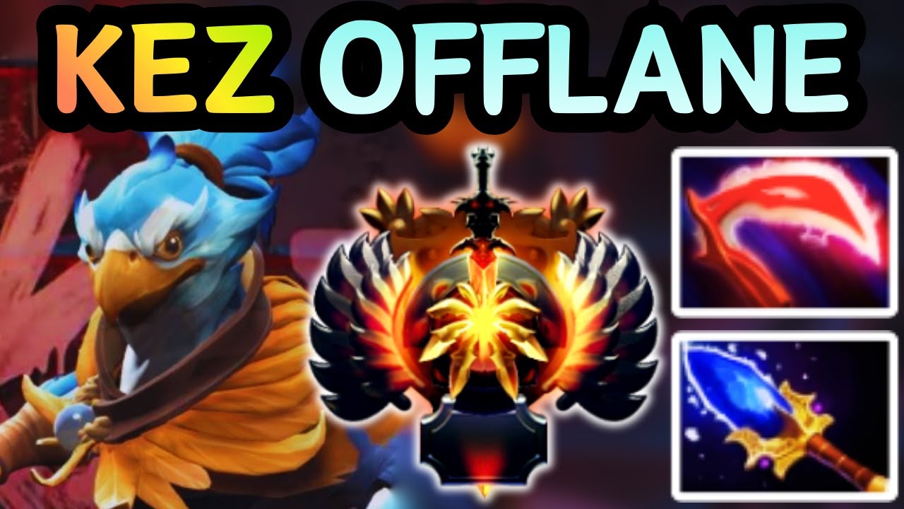 🔥 KEZ OFFLANE TOO STRONG TO CONTEST | DOTA 2 GAMEPLAY 🔥