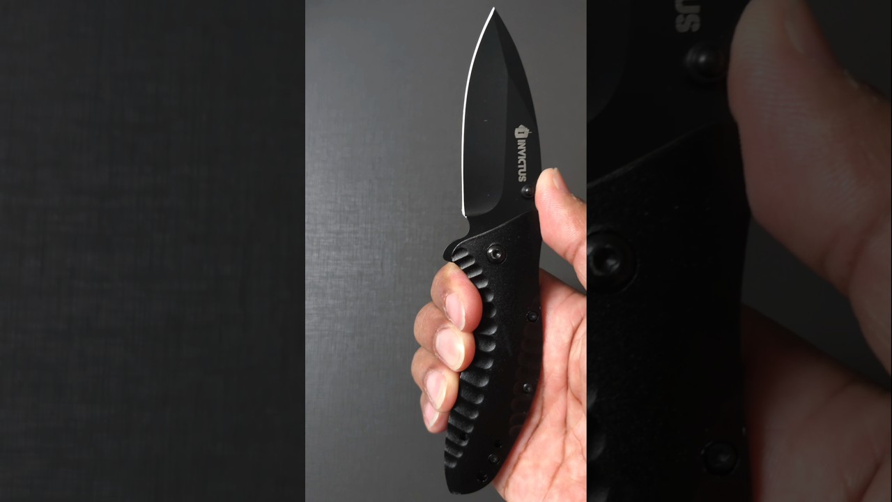 Canivete Rapid Invictus cabo de alum&iacute;nio #pesca #survival #edc #edc #canivete #invictus #bushcraft