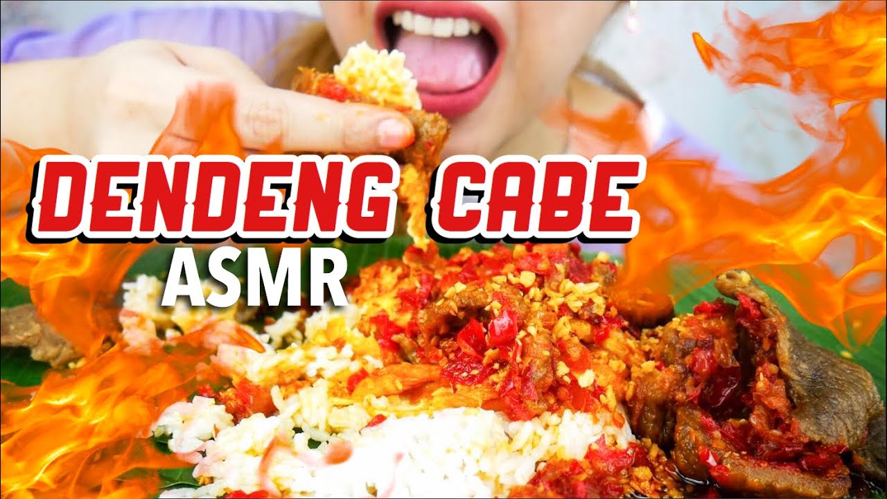 ASMR DENDENG SIRAM CABE | ASMR Indonesia